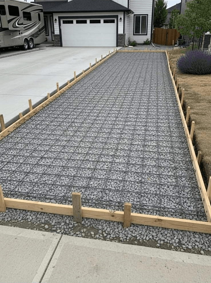 Concrete foundation footing and walls pour Calgary